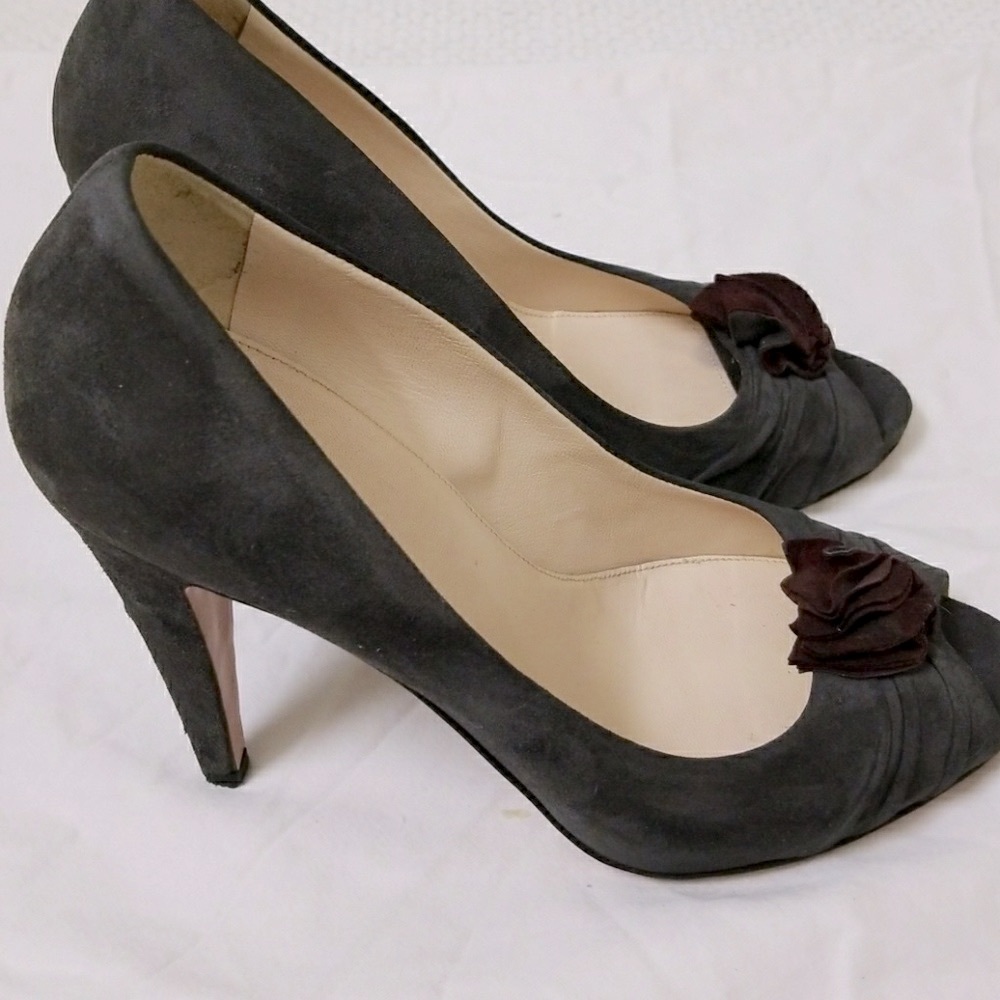 Prada Peep Toe Heels - Picture 2 of 6